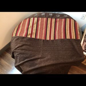 Southwest Brown Velvet Curtains